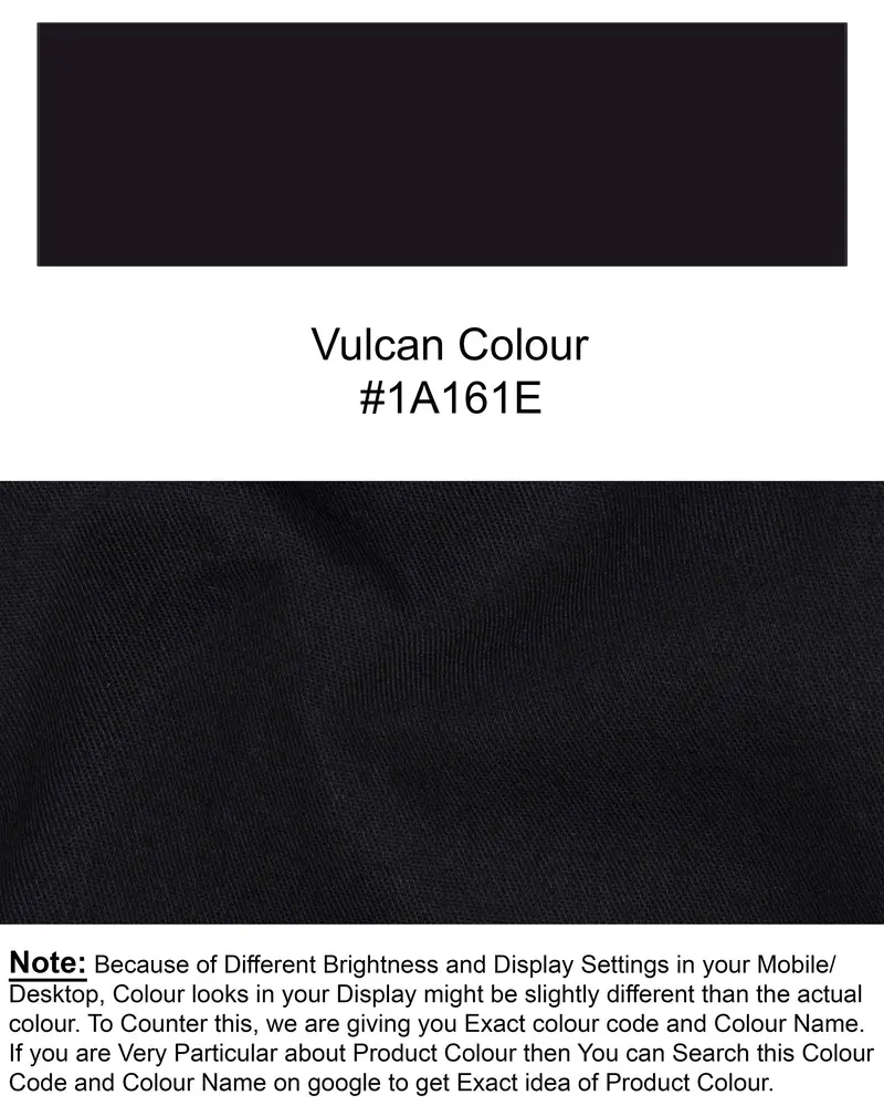 Vulcan Black Premium Cotton Waistcoat 7