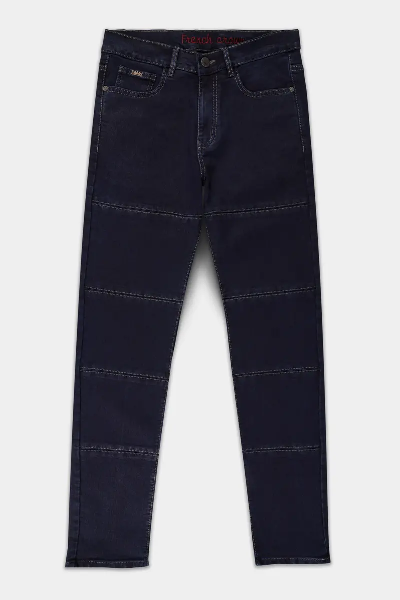 Vulcan Blue Rinse Wash Designer Denim 2