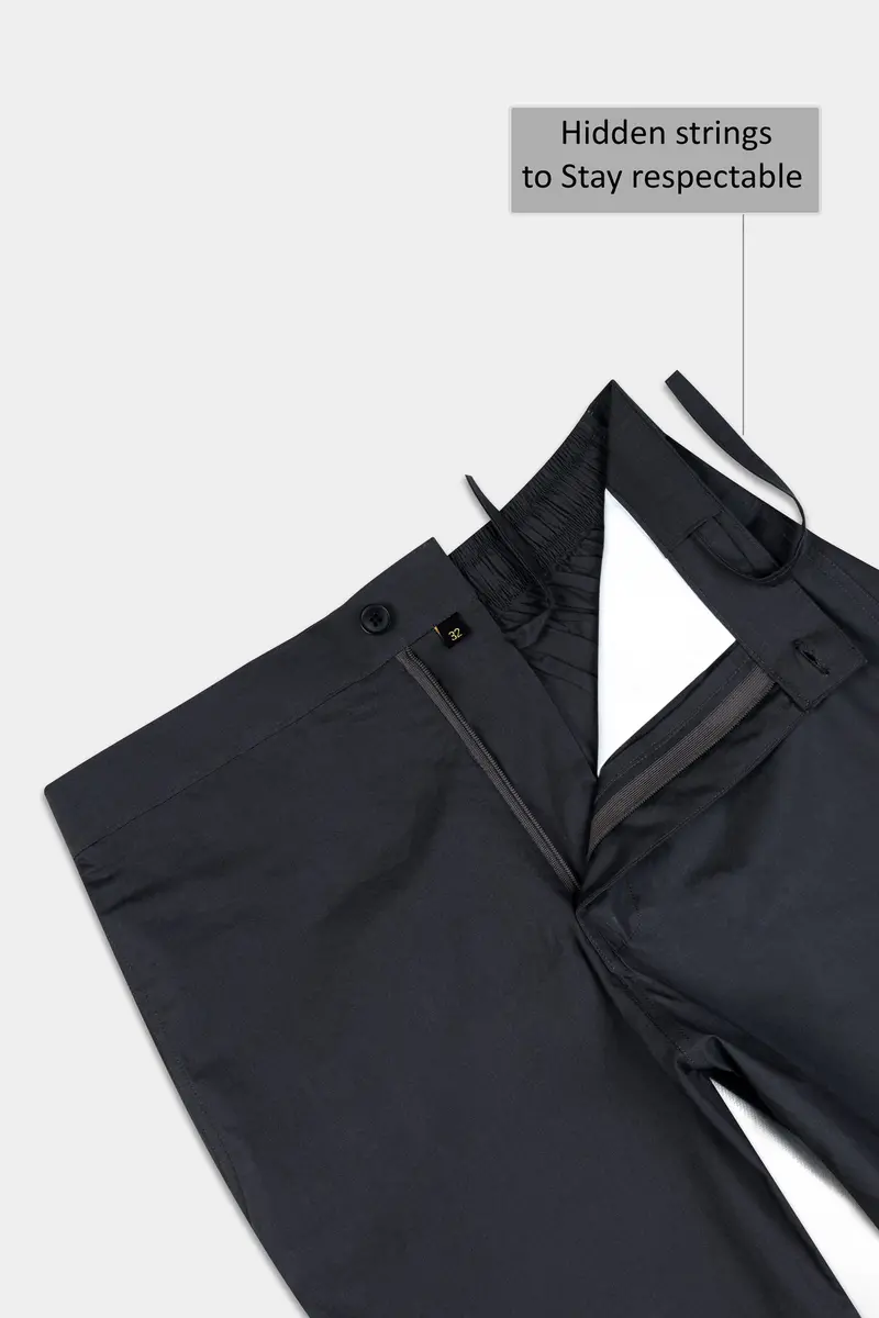 Vulcan Gray Premium Cotton Shorts 4