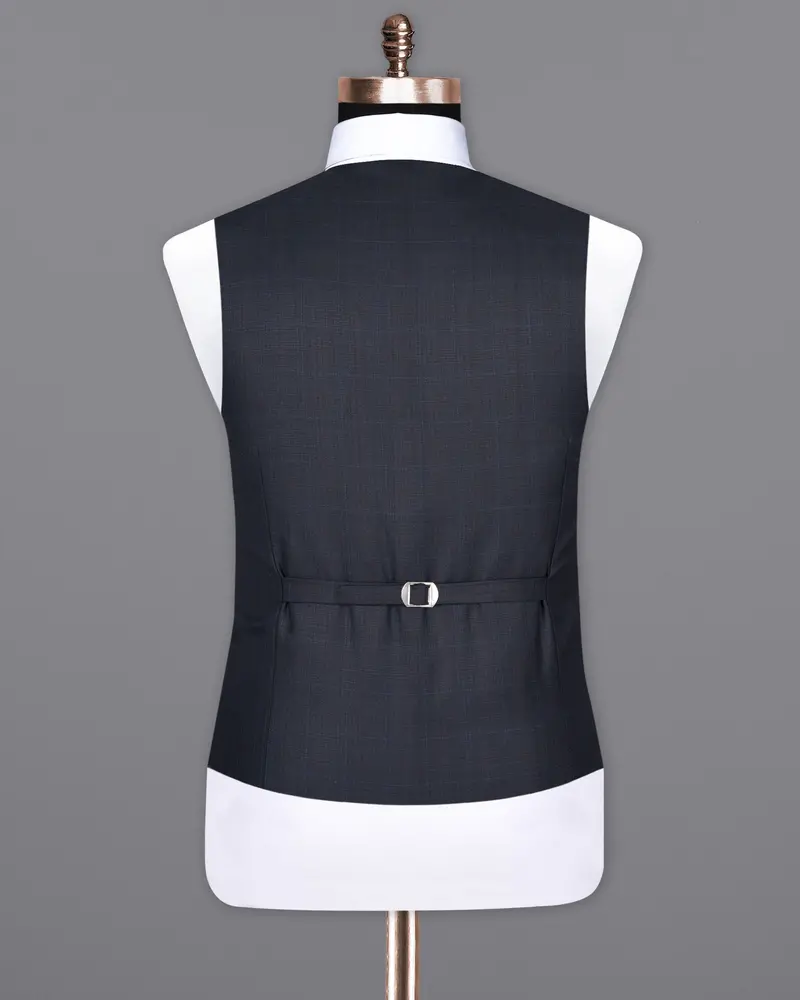 Vulcan Navy Wool Rich Waistcoat 6