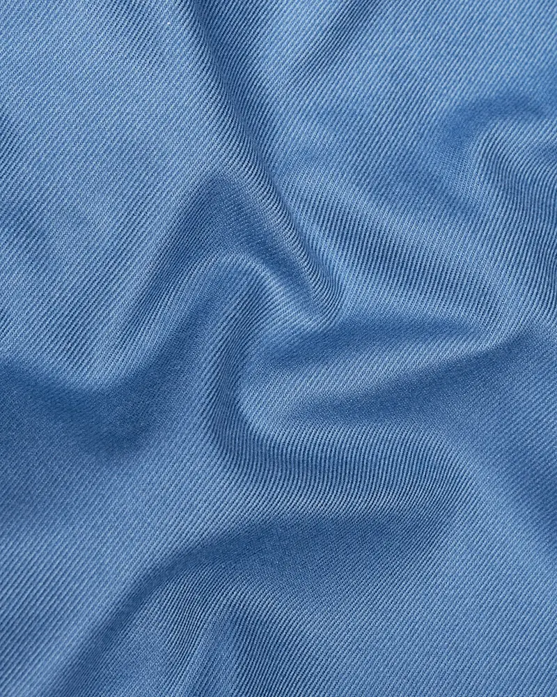 Waikawa Blue Twill Premium Cotton Shirt 2