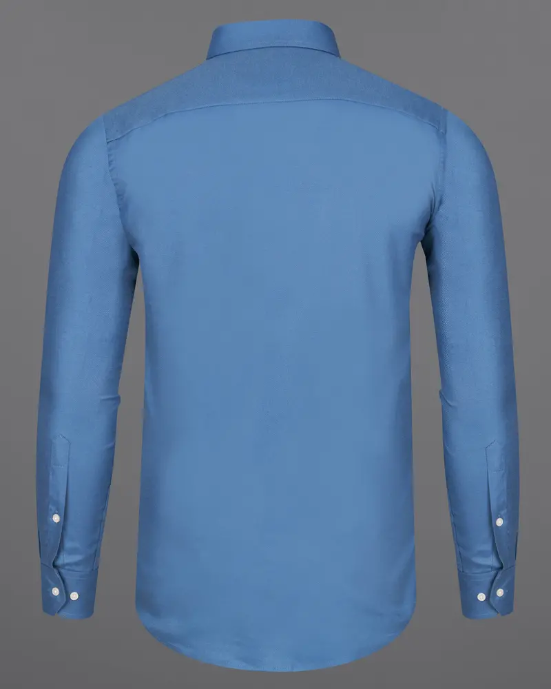 Waikawa Blue Twill Premium Cotton Shirt 6