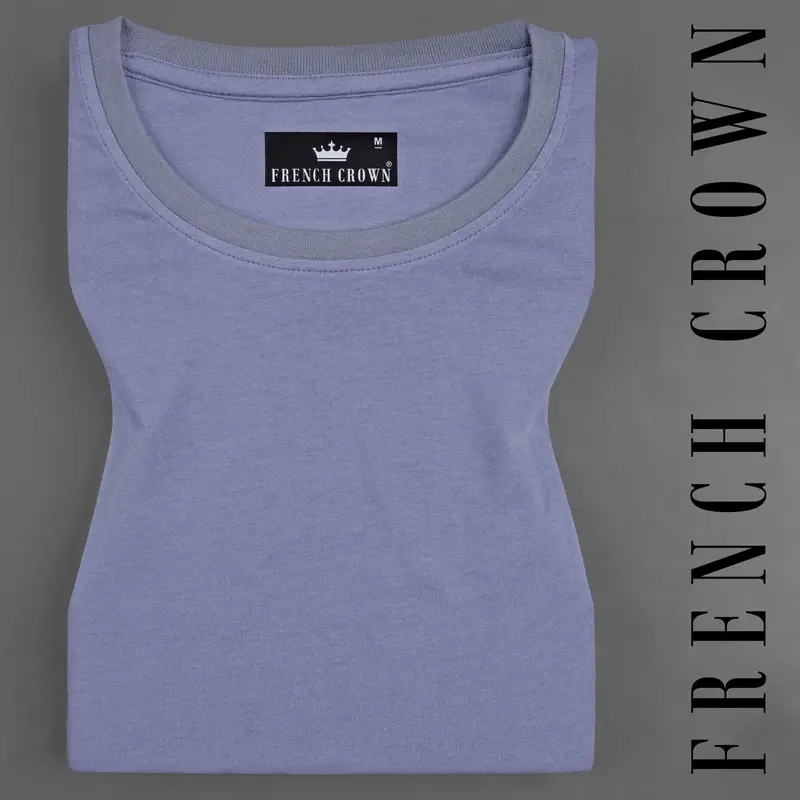 Waterloo Blue Premium Cotton T-Shirt 1