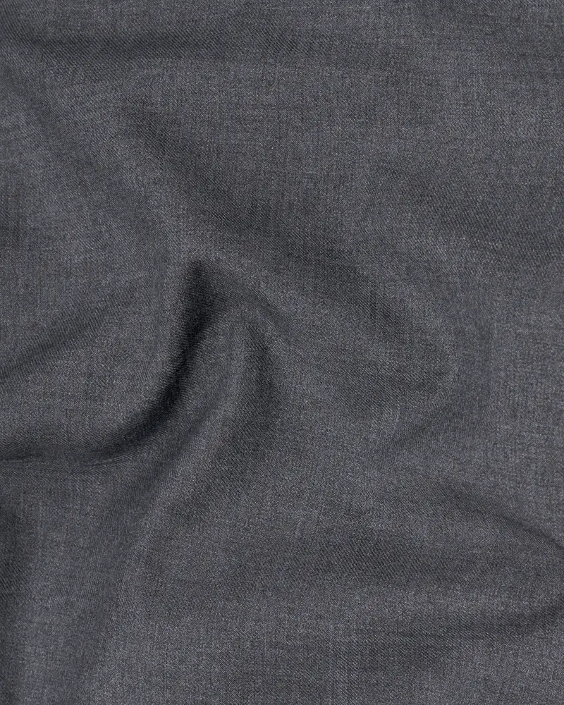 Wenge Gray Textured Pant 3