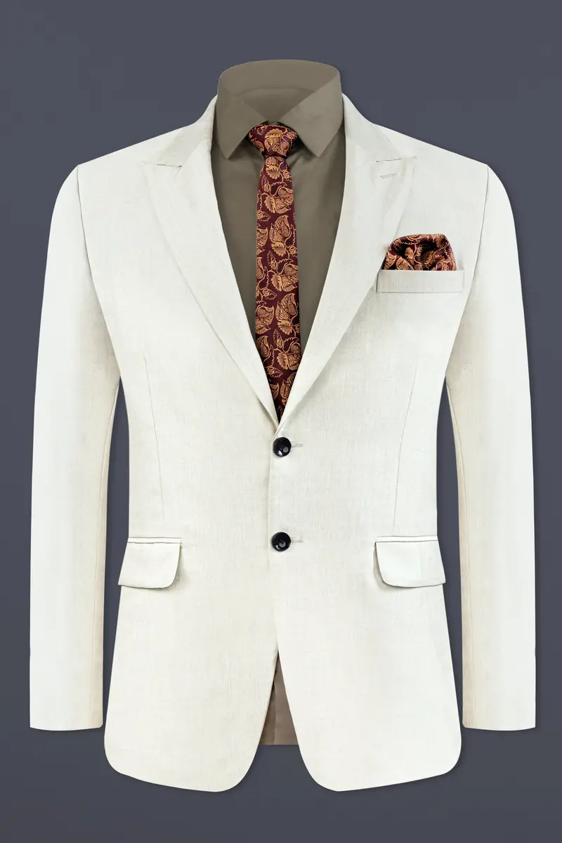 Westar Cream Wool Rich Suit 12