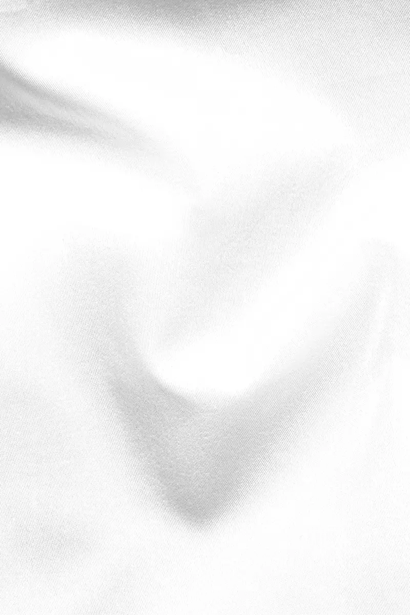 White Solid Lounge Pant 3