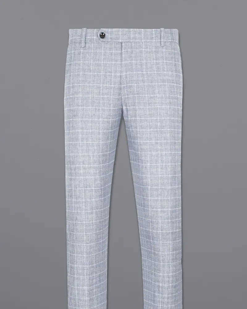 Wild Blue Yonder Windowpane Wool Rich Pant 4