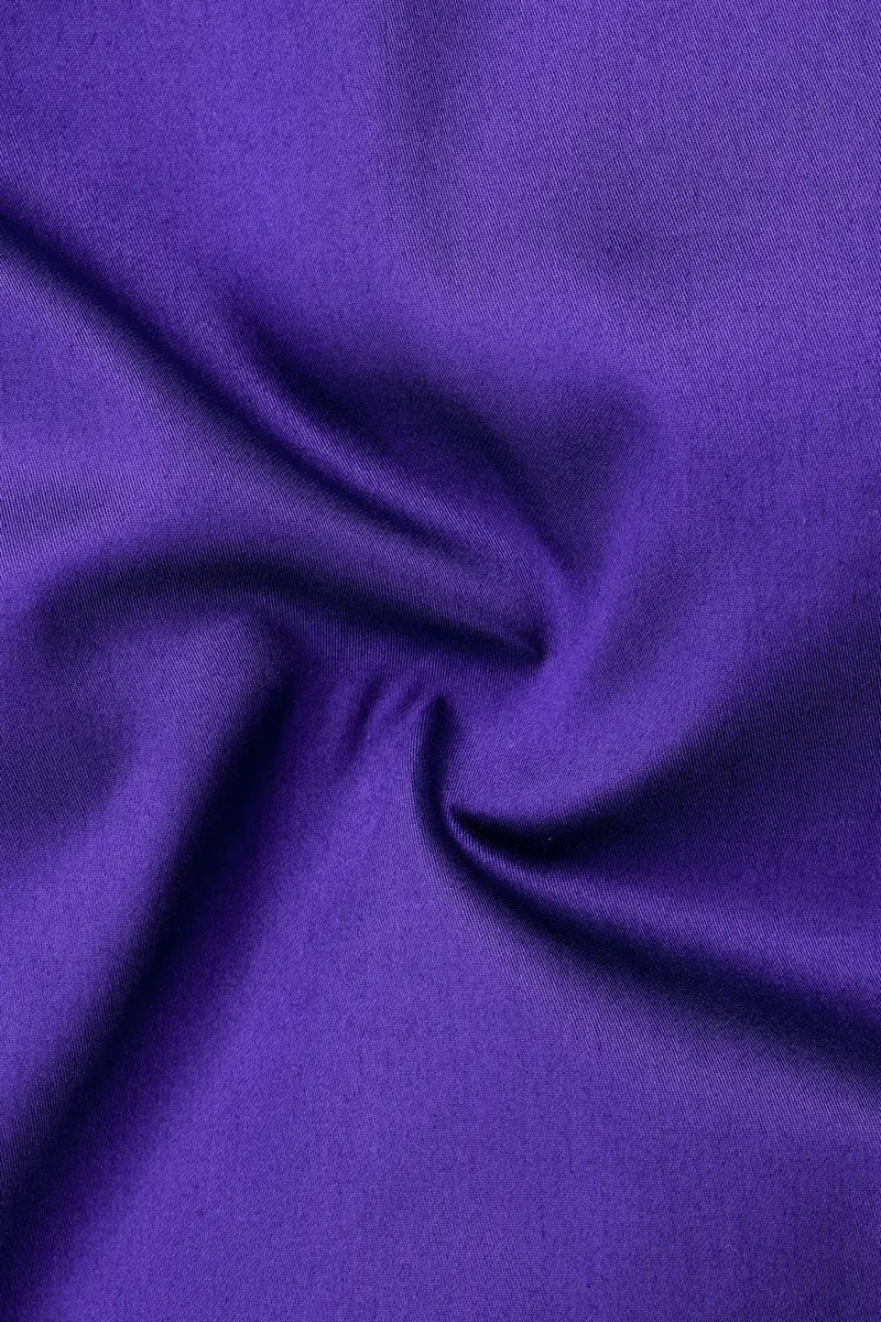 Windsor Purple Super Soft Premium Cotton Kurta Shirt 3