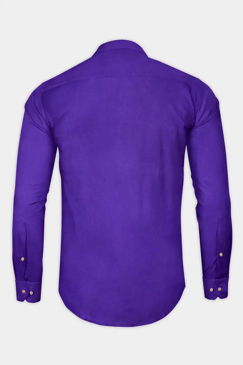 Windsor Purple Super Soft Premium Cotton Kurta Shirt 6