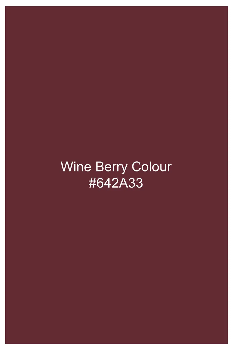 Wine Berry Brown Super Soft Premium Cotton Kurta Shirt 8
