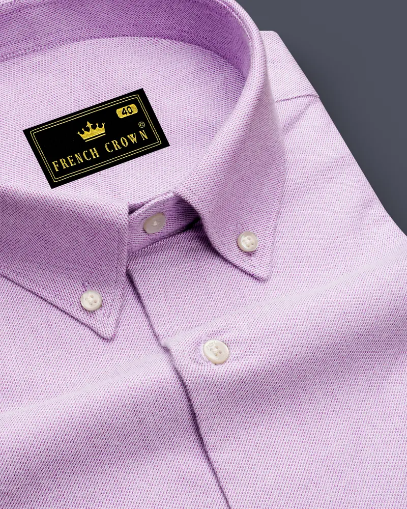 Wisteria Purple Royal Oxford Overshirt/Shacket 1