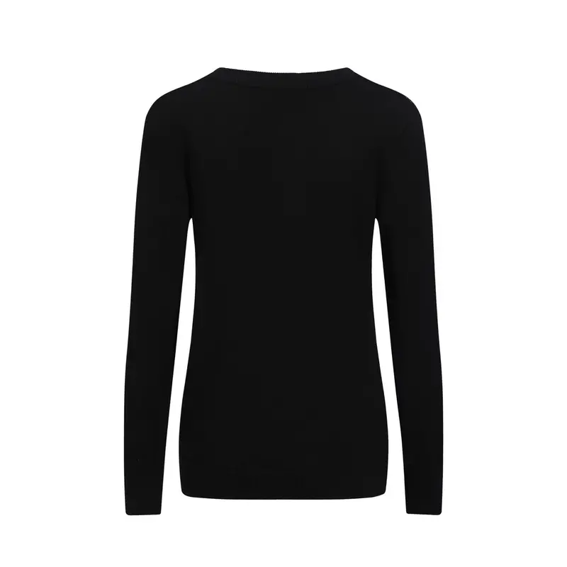 Women's Black Rotating Stripe Knitwear 3