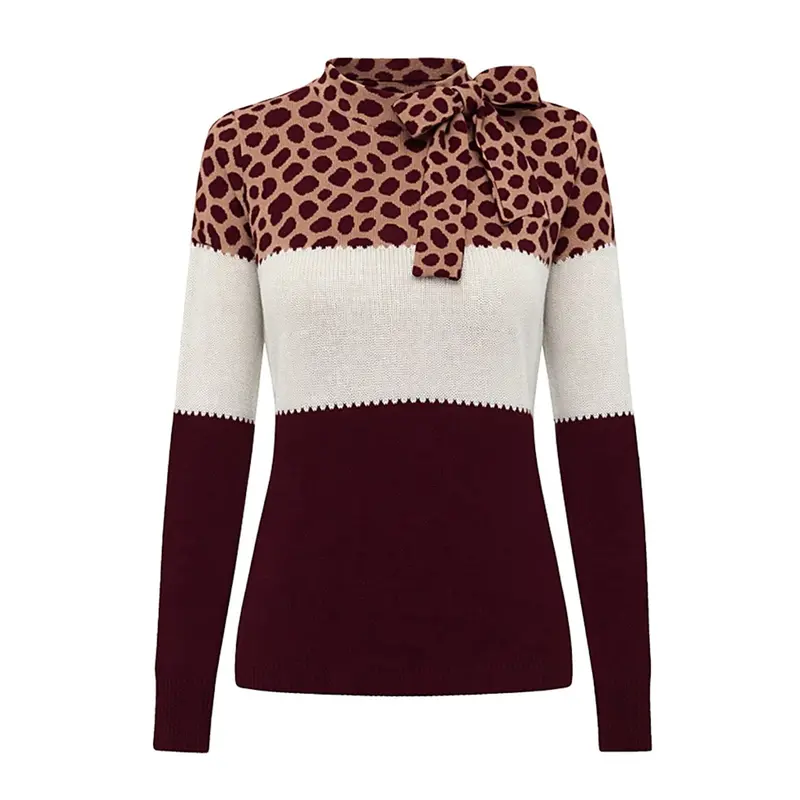 Women's Classic Design Vintage Jacquard Knitwear 1