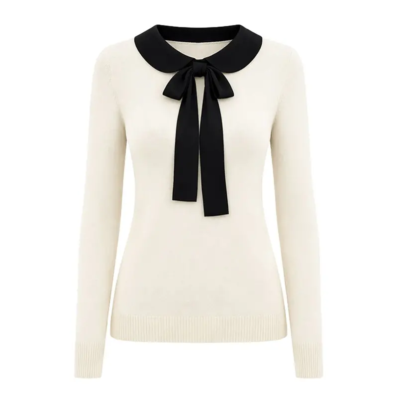 Women's Classic Fashion Design Art Retro Jacquard Knitwear 1