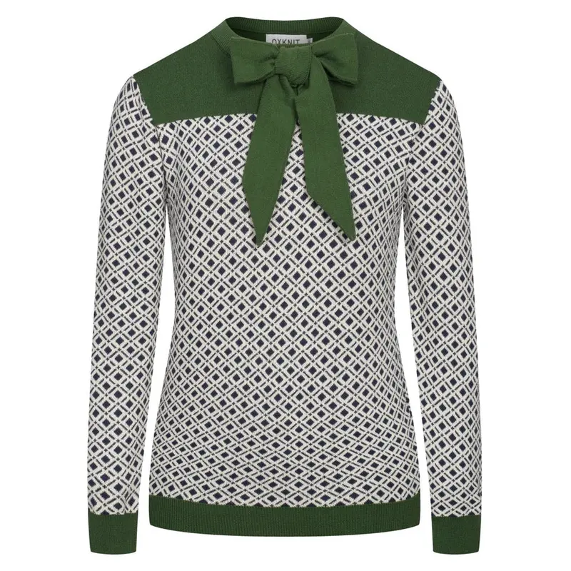 Women's Classic Street Retro Design Jacquard Knitwear 1