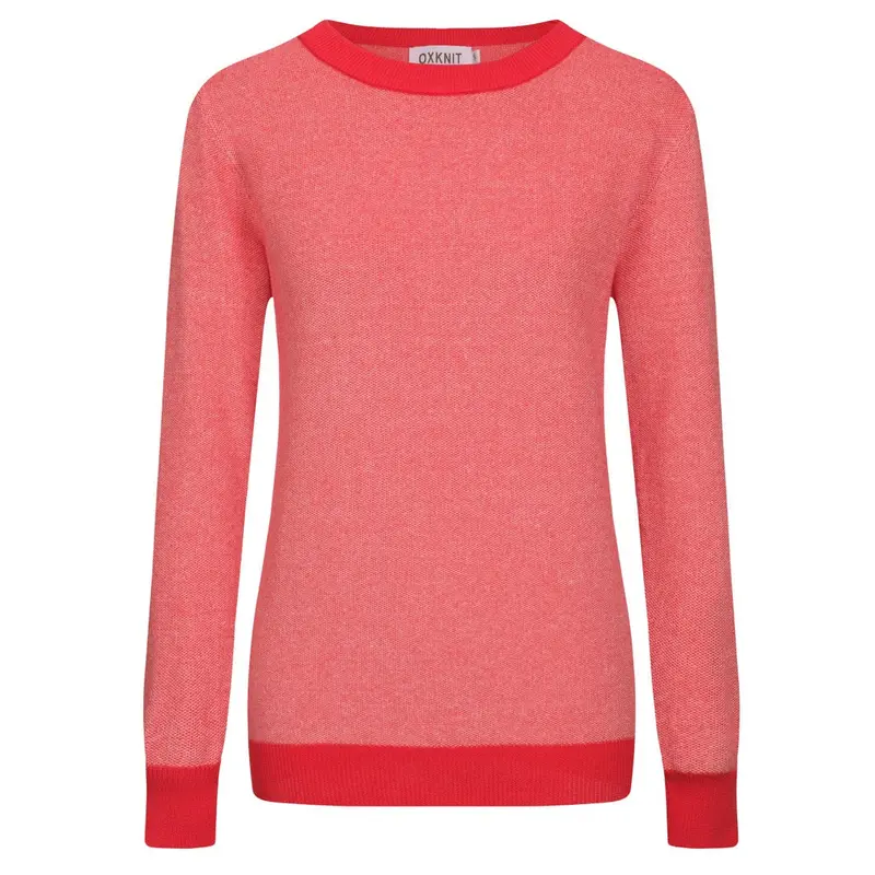 Women's Red Vintage College Knitwear 1