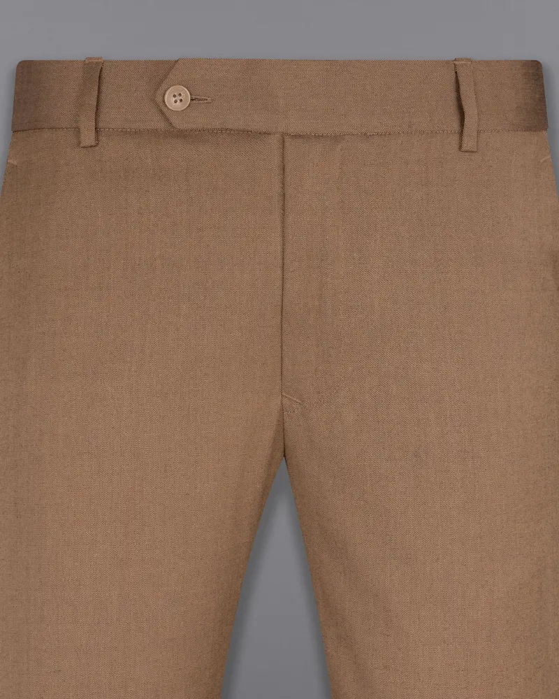 Wood Brown Formal Pant 2