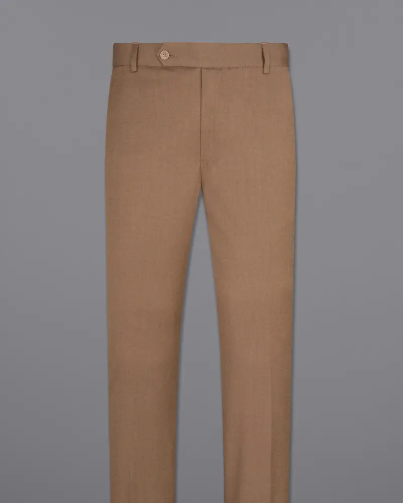 Wood Brown Formal Pant 4