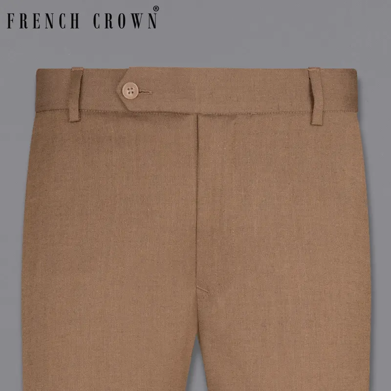 Wood Brown Formal Pant 6