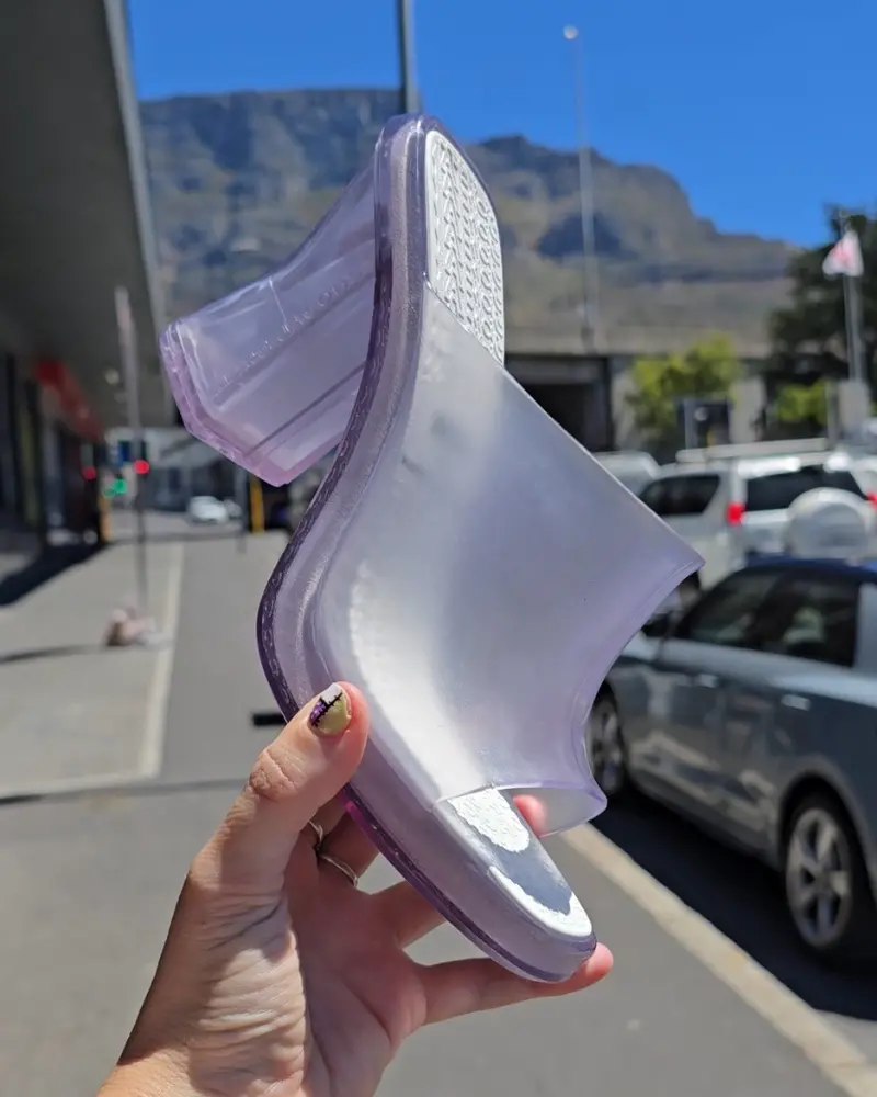 X Marc Jacobs Mule Clear 4