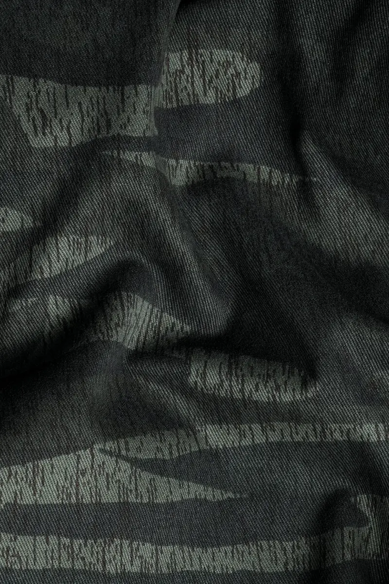 Xanadu Green And Davy Brown Camouflage Premium Cotton Designer Blazer 3