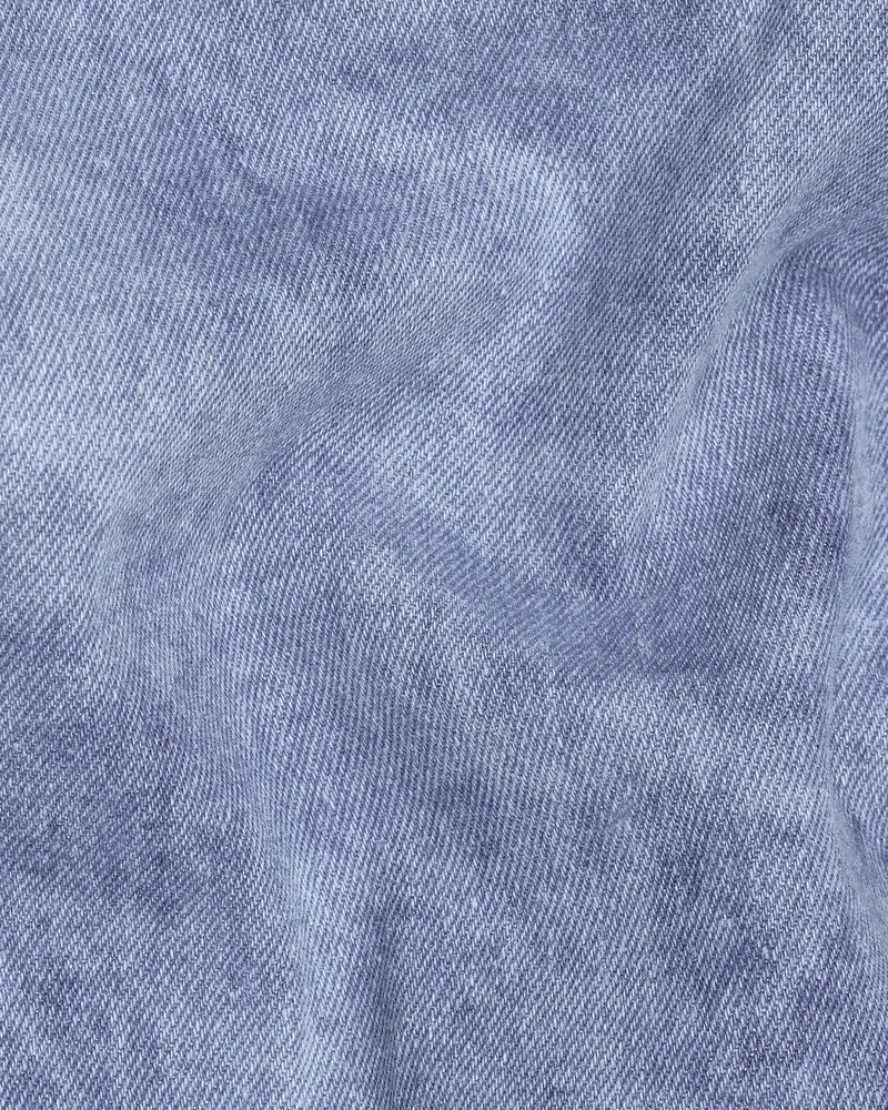 Yonder Blue Washed Stretchable Denim 3