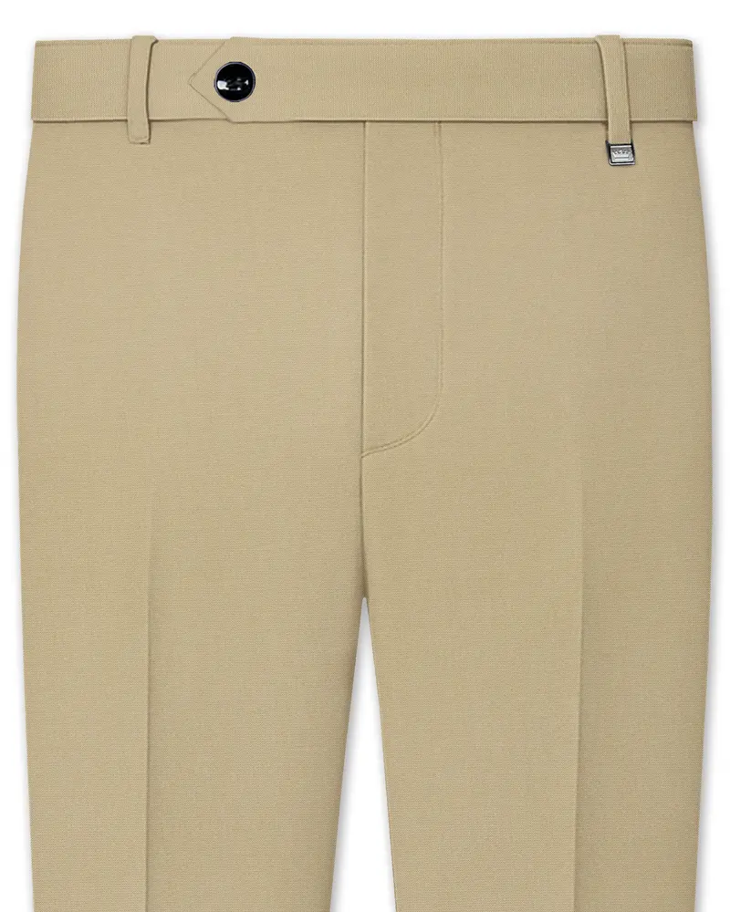 Yuma Cream Wool Rich Pant 1