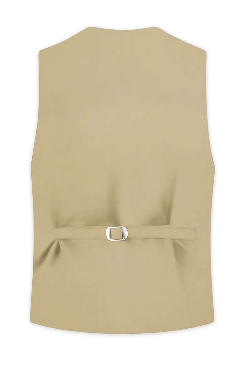 Yuma Cream Wool Rich Waistcoat 4