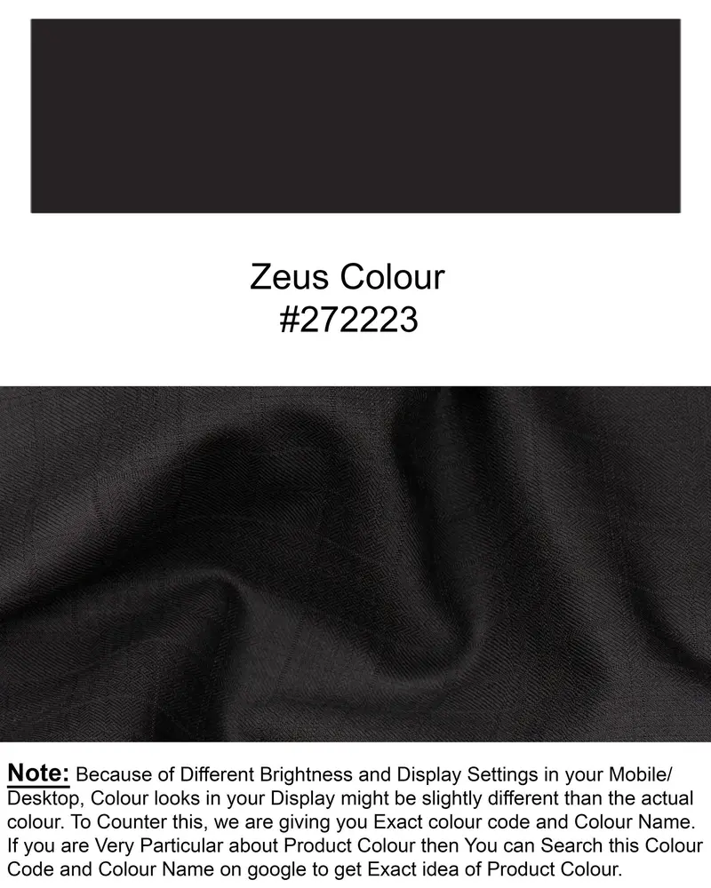 Zeus Black Subtle Plaid Woolrich Waistcoat 7