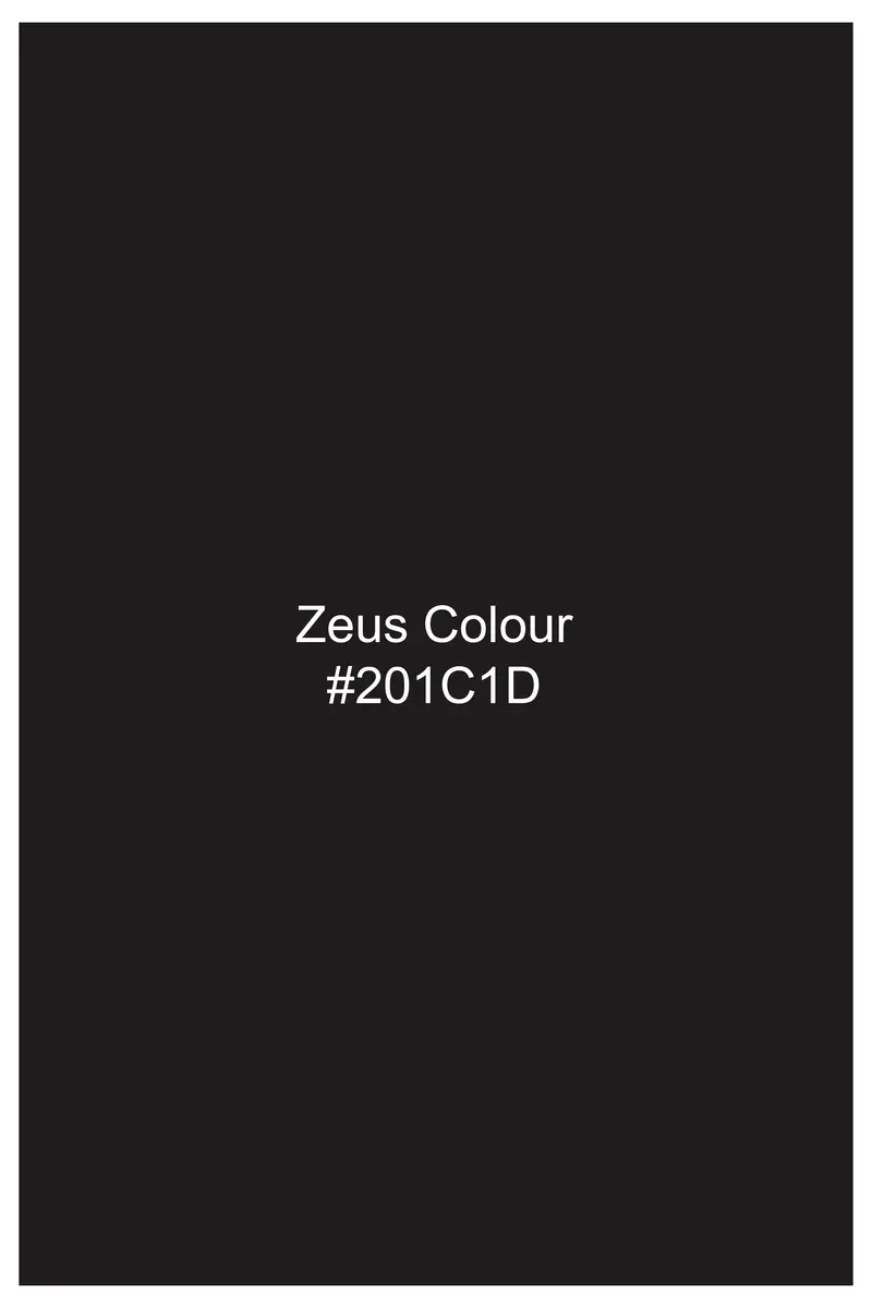 Zeus Brown Solid Wool Rich Nehru Jacket 6