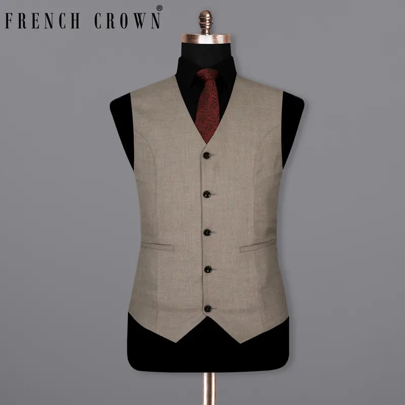Zorba Grey Woolrich Waistcoat 1