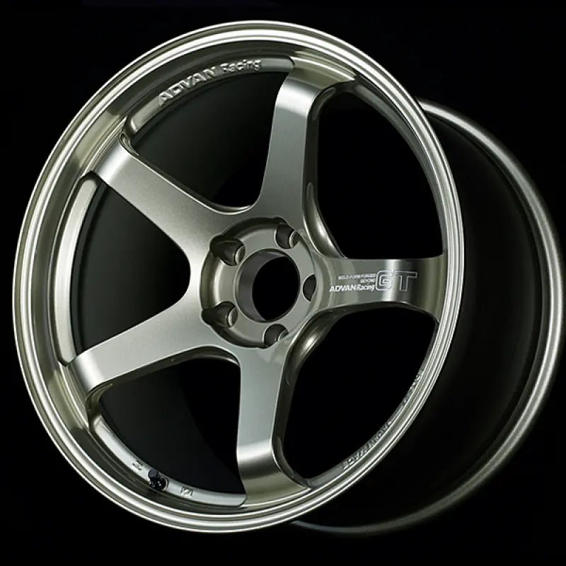 Advan Gt Beyond 19X10.5 +15 5-114.3 Racing Sand Metallic Wheel 1