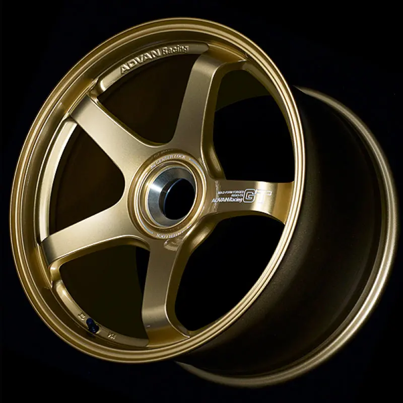 Advan Gt Forged Wheel – 19X12In, 5X130 Pcd, +48Mm Offset, Racing Brass Gold Finish For Porsche 1