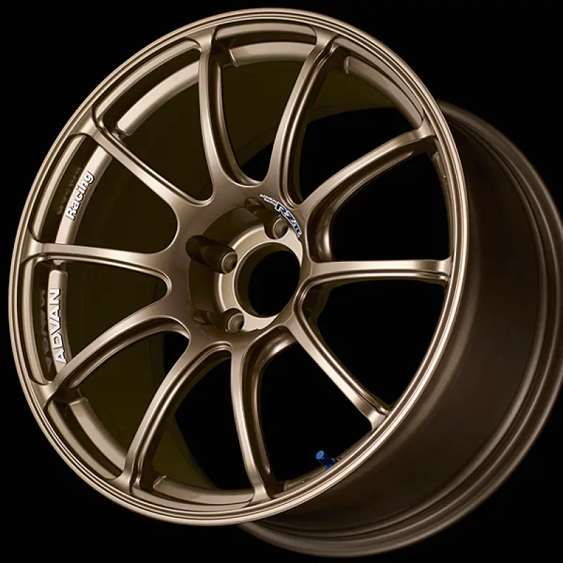 Advan Racing Rzii Alloy Wheel – 17X9.0", +63Mm Offset, 5X114.3 Bolt Pattern – Racing Bronze Finish 1