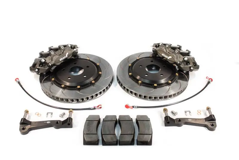 Alcon C7 Corvette Street Brake Kit – Front 6-Piston 380X36Mm & Rear 4-Piston 375X28Mm Calipers With Anodized Finish 1