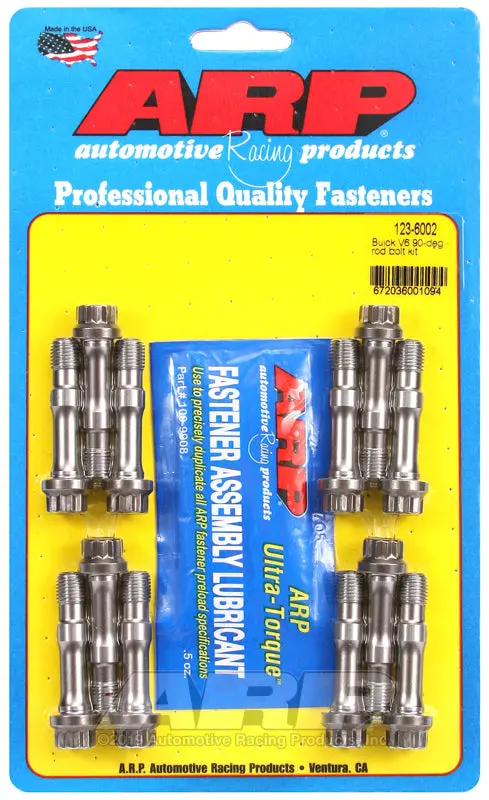 Arp Rod Bolt Kit For Buick V6 Engines 1