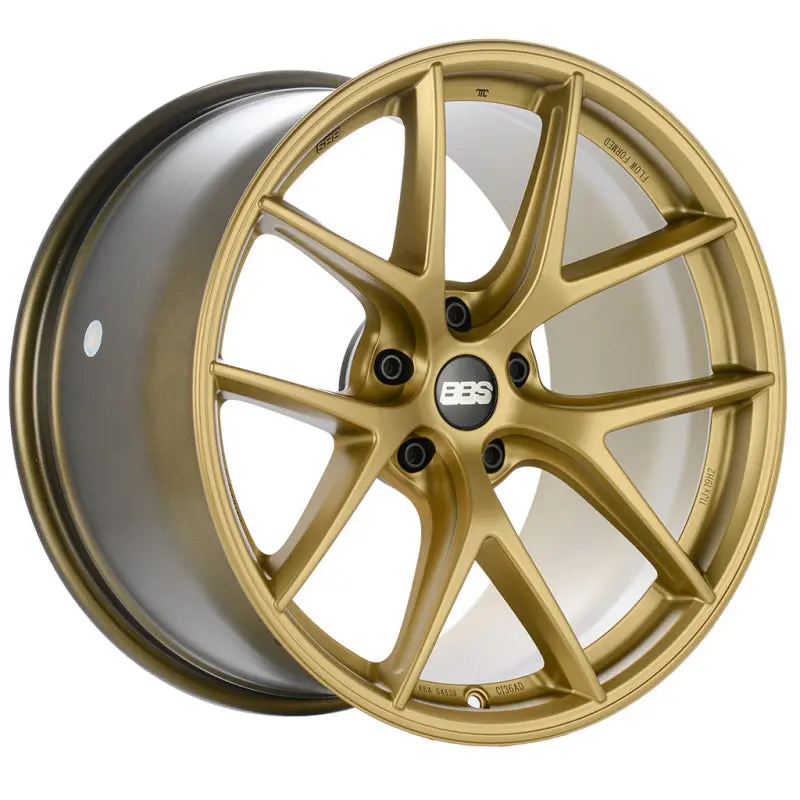 Bbs Unlimited Ci-R 20X10.5 Et64 (Face 2) Satin Gold Wheel 1