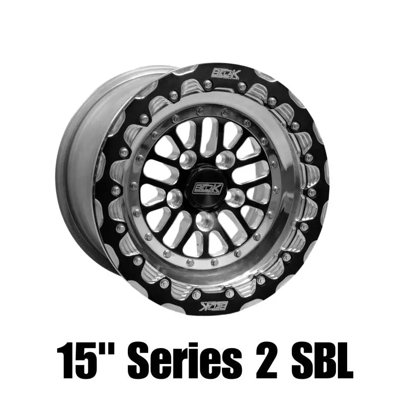 Belak Series 2 Non-Beadlock Wheel – 15×9, 6" Backspace, 5×4.75 Bolt Pattern, High-Pad Design 1