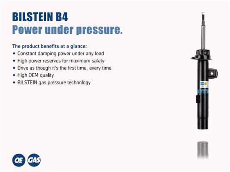 Bilstein B4 Front Strut Assembly For 2010 Volkswagen Golf Base Model – 55Mm Outer Diameter 1