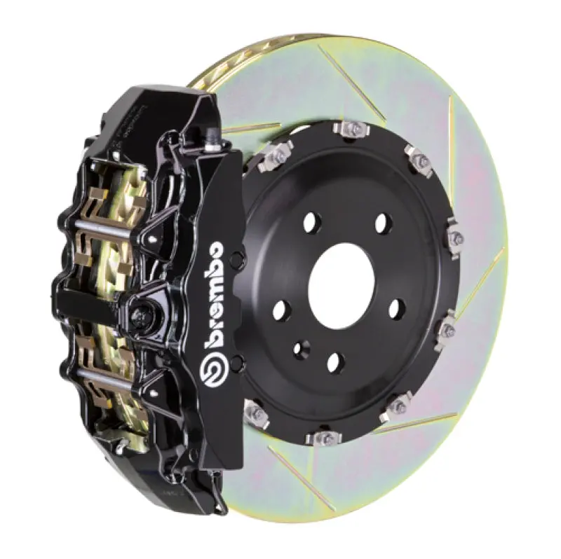 Brembo Gt Big Brake Kit – Front, 6-Piston Calipers With 380X34Mm Two-Piece Slotted Rotors For 2008–2017 Audi S5 1