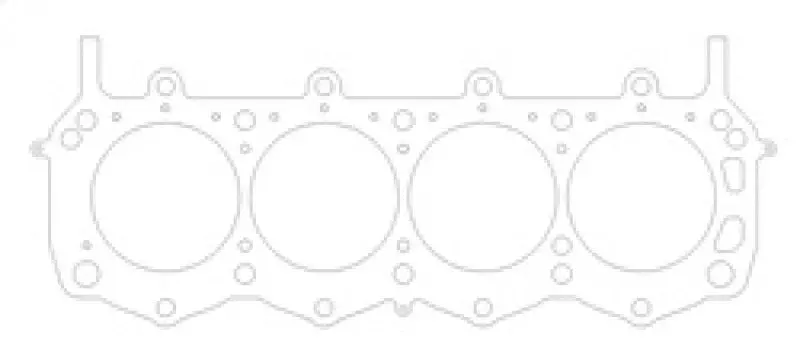 Cometic Mls Cylinder Head Gasket For Ford Small-Block V8 — .030In Thickness, 4.155In Bore, 6-Bolt Design 1