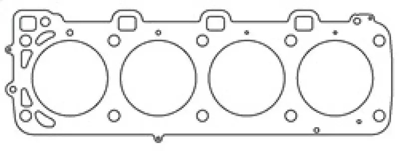 Cometic Mls Cylinder Head Gasket For Porsche – 0.040" Thickness, 100Mm Bore, Rhs Orientation 1