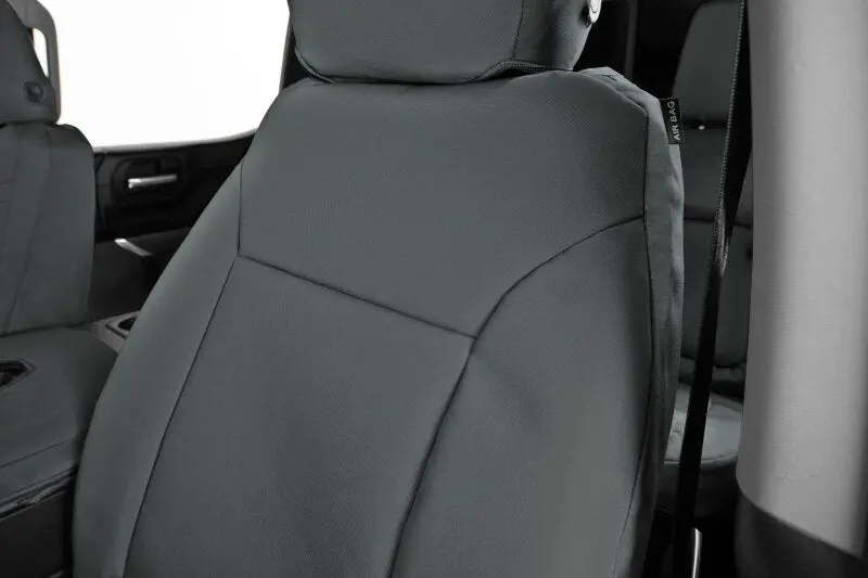 Covercraft 16-24 Chevrolet Malibu Endura Precisionfitfront Row Seat Covers - Charcoal/Charcoal 1