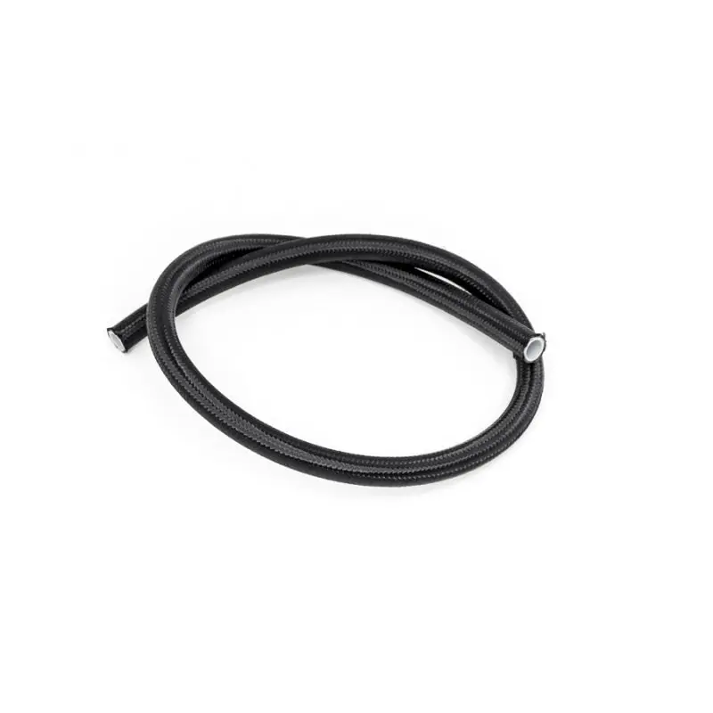 Deatschwerks 8An Black Nylon-Braided Ptfe Fuel Hose – 3-Foot Length 1
