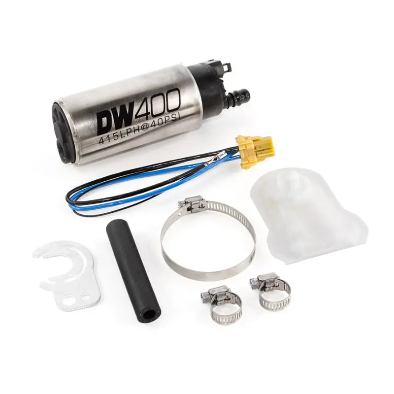 Deatschwerks Dw400 In-Tank Fuel Pump (415 Lph) With 9-1042 Installation Kit For 1989–1993 Mazda Mx-5/Miata 1