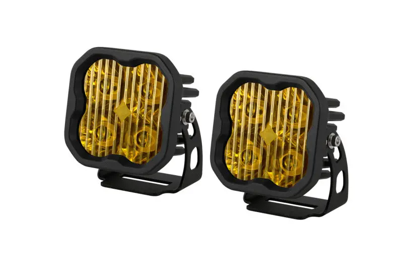 Diode Dynamics Ss3 Pro Abl Yellow Driving Lights – Pair With Standard Beam Pattern 1