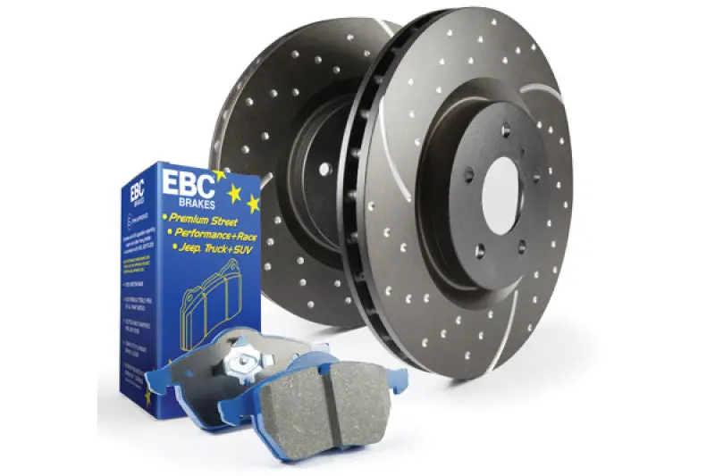 Ebc Bluestuff Brake Pad & Gd Rotor Kit – S6 High-Performance Street Package 1