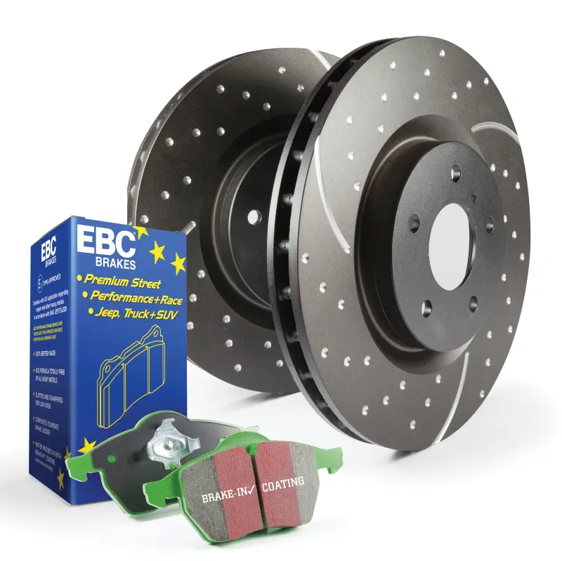 Ebc S10 Brake Upgrade Kit – Greenstuff Ceramic Pads + Gd Series Rotors 1