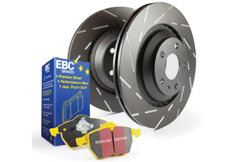 Ebc S9 Brake Kit – Yellowstuff Front Pads + Usr Slotted Rotors 1