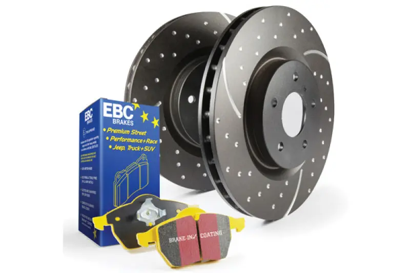 Ebc Yellowstuff Brake Pad & Gd Rotor Performance Kit 1